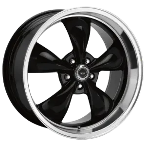 American Racing TORQ THRUST M Black Machined Lip 7,00x17 5x114,30
