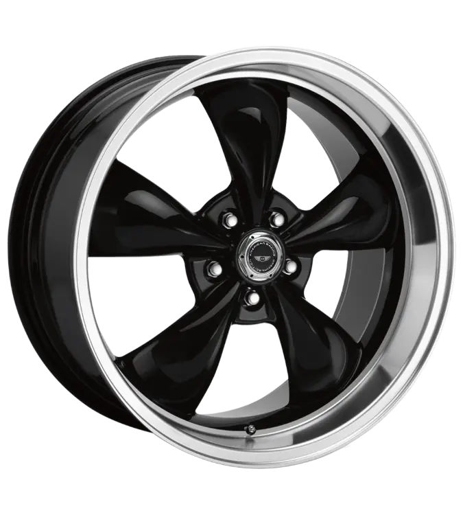 American Racing TORQ THRUST M Black Machined Lip 7,00x17 5x114,30