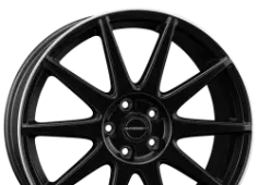 Borbet GTX black matt rim silver