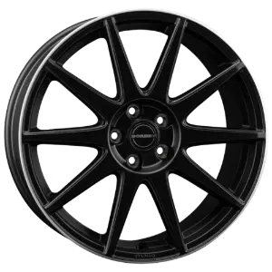 Borbet GTX black matt rim silver 8,00x19 5x108,00 ET42,00