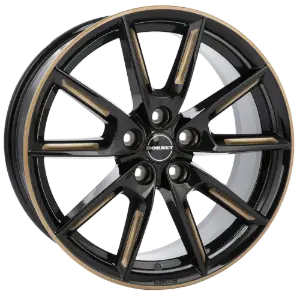 Borbet LX19 black gold spoke rim 8,00x19 5x112,00 ET50,00