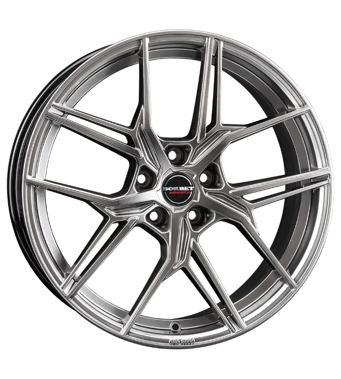 Borbet QX hyper black silver 8,00x19 5x112,00 ET40,00