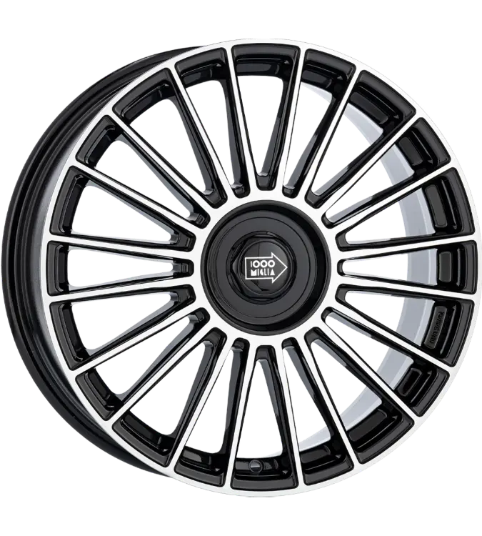Mille Miglia MM1022 Black Polished 8,00x18 5x112,00 ET30,00