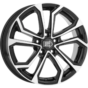 Mille Miglia MM1025 Black Polished 6,50x16 5x108,00 ET45,00