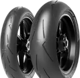 Zbliżenie bieżnika Pirelli Diablo Supercorsa SC V4 190/55 R17 75 V Tył TL M/C SC2