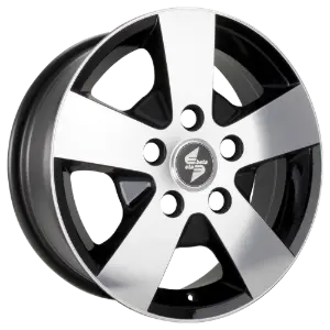 Eta Beta Atria Matt Black Polished 6,50x16 5x130,00 ET55,00