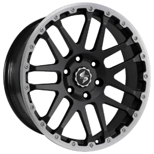Eta Beta Combat CV Matt Black Lip Cap Polished 9,00x20 6x139,70 ET28,00