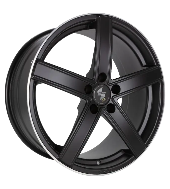 Eta Beta Uros Matt Black Lip Polished 8,50x19 5x130,00 ET45,00