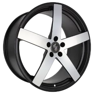 Eta Beta Uros Matt Black Polished 8,50x19 5x130,00 ET45,00