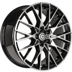 Carbonado Illusion Black Polished 8,00x18 5x120,00 ET30,00