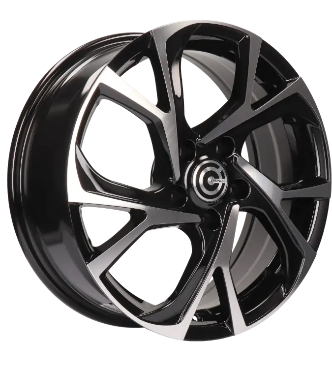 Carbonado Tokio Black Polished 6,50x17 5x114,30 ET40,00