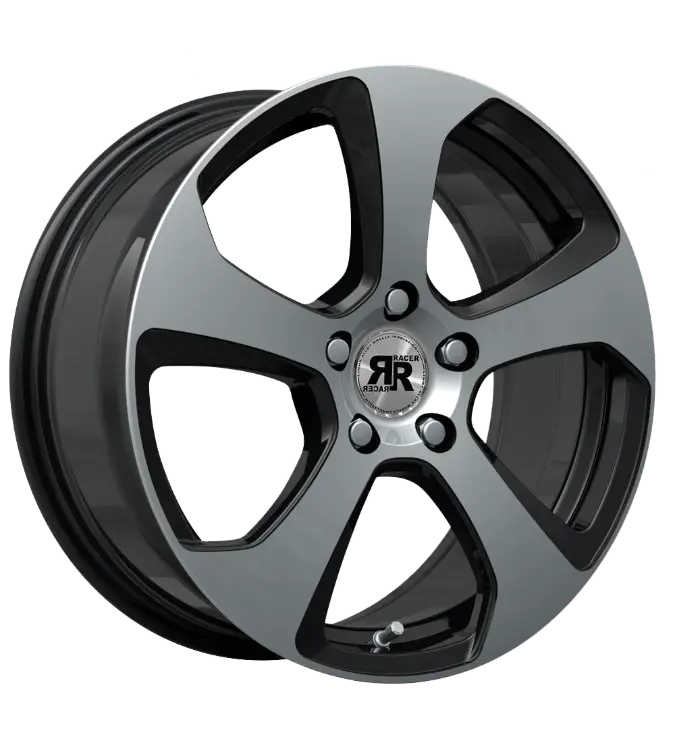 Racer FIVE Black Polished 7,50x17 5x112,00 ET42,00