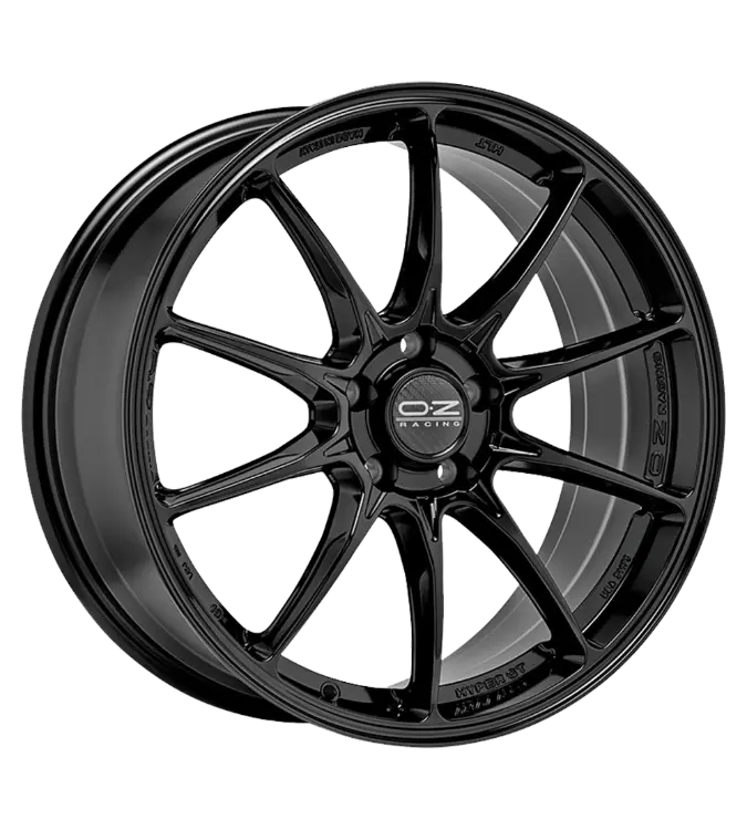 OZ HYPER GT HLT GLOSS BLACK 8,00x18 5x112,00 ET45,00