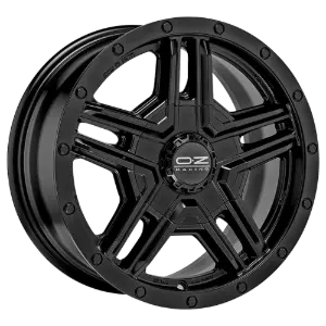 OZ RALLY ADVENTURE MATT BLACK 8,00x17 6x114,30 ET37,00