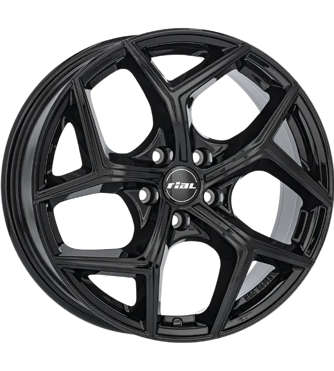 RIAL Salento Black Gloss 8,00x18 5x112,00 ET45,00