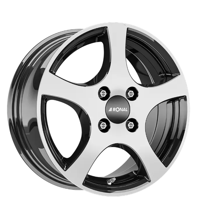 Ronal CA2 Jetblack Diamond 6,00x14 4x100,00 ET30,00