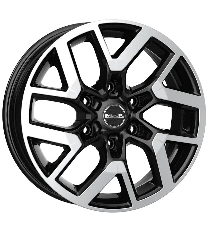 MAK Gravel Black Mirror 6,50x16 6x120,00 ET50,00