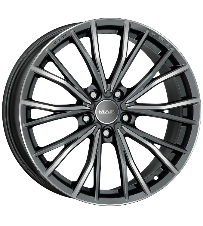 MAK Mark-D Gun Metallic Mirror 9,50x19 5x120,00 ET46,00