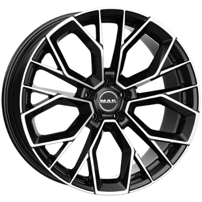 MAK Stilo-D Black Mirror 9,50x19 5x108,00 ET27,00