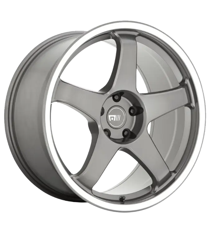 MOTEGI RACING CS5 Gunmetal Lip Machined 9,50x19 5x120,00 ET40,00