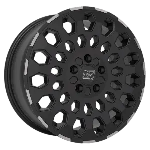 MSW 99 VAN Matt Black Lip Polished 8,00x19 6x114,30 ET30,00