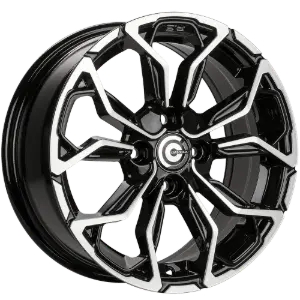 Carbonado Explode Black Polished 7,00x17 5x114,30 ET40,00