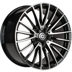 Carbonado Inex Black Polished 8,00x17 5x112,00 ET35,00