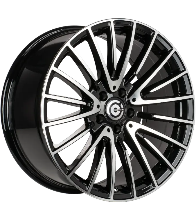 Carbonado Inex Black Polished 8,00x17 5x112,00 ET35,00
