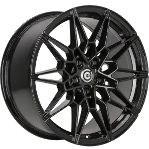 Carbonado Solid Black Glossy 8,00x18 5x120,00 ET30,00