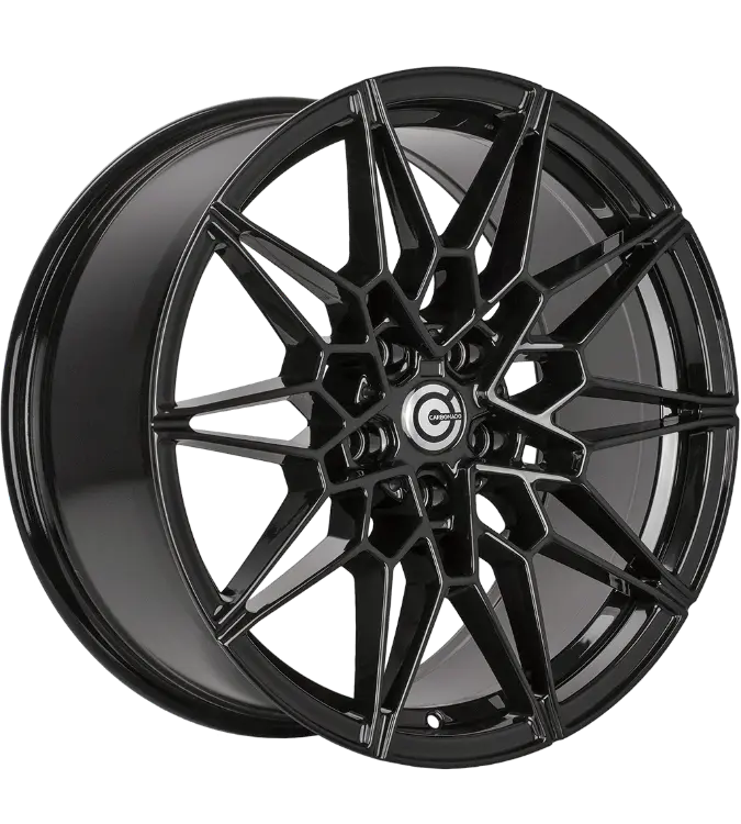 Carbonado Solid Black Glossy 8,00x18 5x120,00 ET30,00