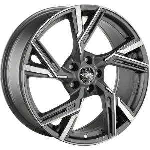 ARCASTING ENEA Matt Anthracite Polished 8,00x18 5x112,00 ET43,00