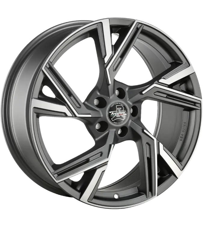 ARCASTING ENEA Matt Anthracite Polished 8,00x18 5x112,00 ET43,00