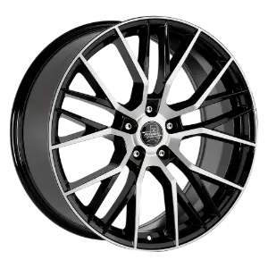 ARCASTING GLADIO Black Polished 8,50x20 5x112,00 ET25,00