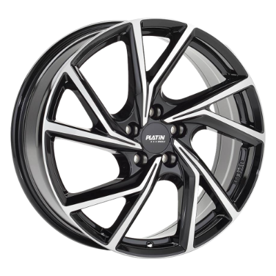 PLATIN Wheels P 107 Black Polished 7,50x19 5x112,00 ET49,00