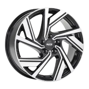 PLATIN Wheels P 114 Black Polished 8,00x19 5x108,00 ET43,00