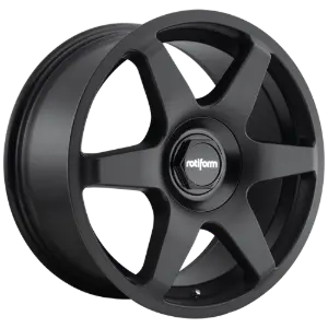 Rotiform SIX Matt Black 8,50x18 5x100,00 / 5x112,00 ET45,00