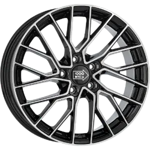 Mille Miglia MM1024 Black Polished 8,00x19 5x108,00 ET45,00