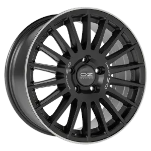 OZ RALLY DESERT MATT BLACK DIAMOND LIP 8,00x18 5x120,00 ET35,00