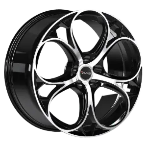 AVUS Racing AC-520 - Black Polished 7,50x17 5x110,00 ET30,00