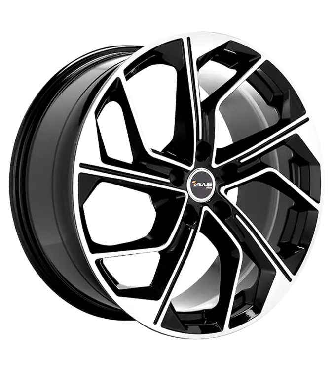 AVUS Racing AC-522 - Black Polished 8,00x18 5x112,00 ET35,00