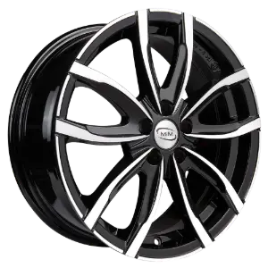 MIM EVO001 Black Polished 7,50x18 5x110,00 ET41,00