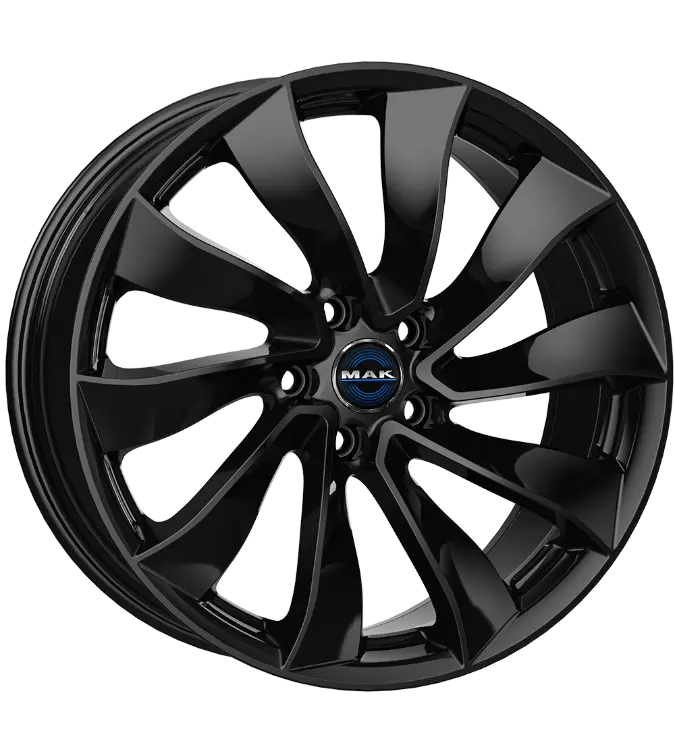 MAK Solar Gloss Black 9,50x19 5x114,30 ET45,00
