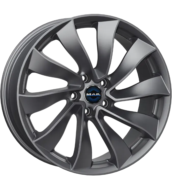 MAK Solar Gloss Gun Metallic 9,50x19 5x114,30 ET45,00