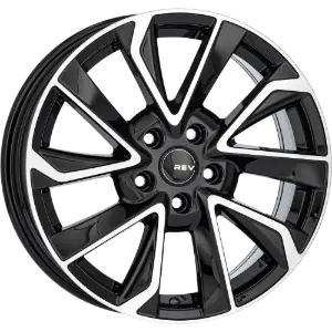 REVATIVO Orbit Black Polished 6,50x16 5x112,00 ET45,00