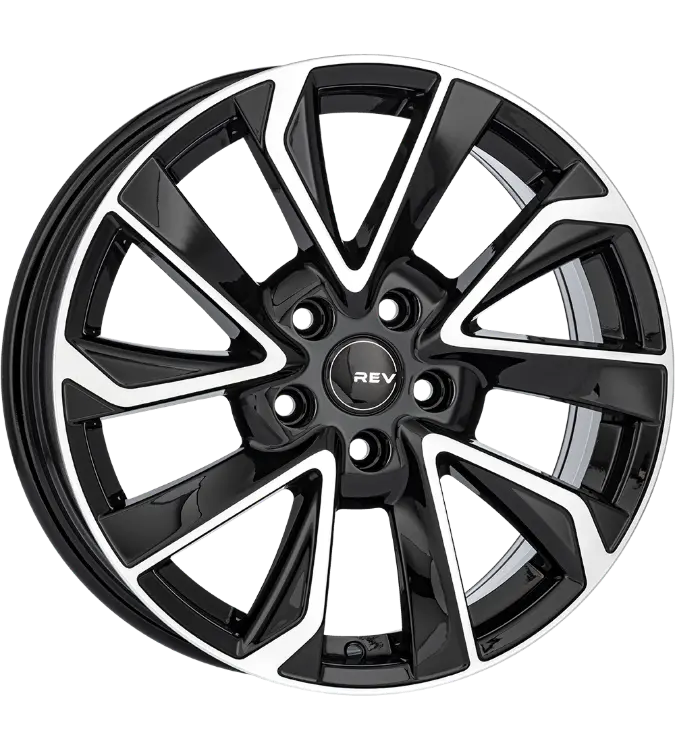 REVATIVO Orbit Black Polished 6,50x16 5x112,00 ET45,00