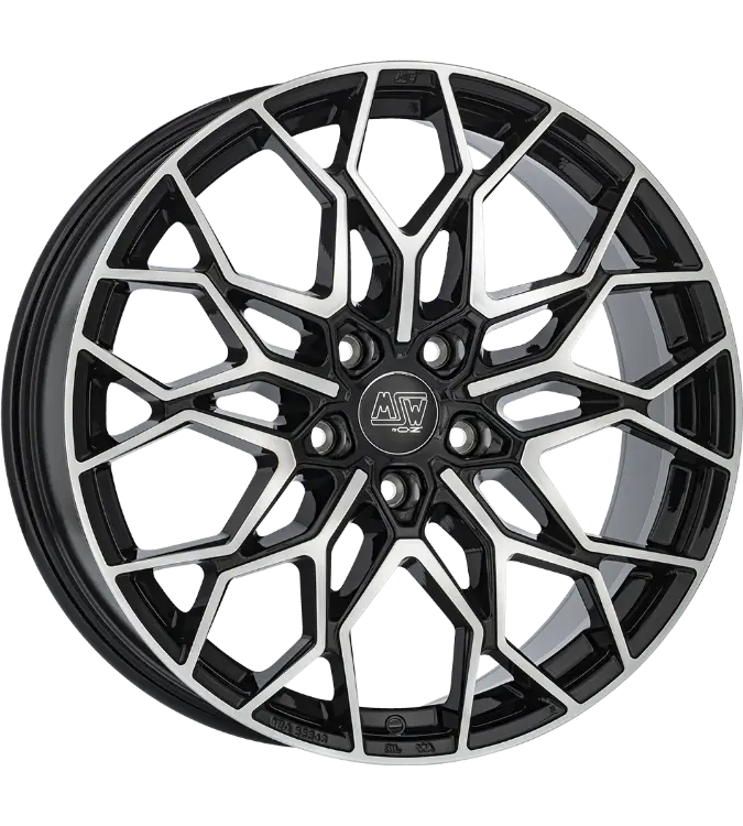 MSW 51 Black Polished 8,50x20 5x108,00 ET45,00