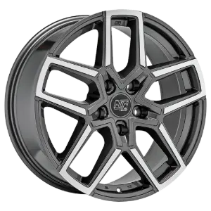 MSW 52 Grey Polished 8,50x20 5x120,00 ET41,50