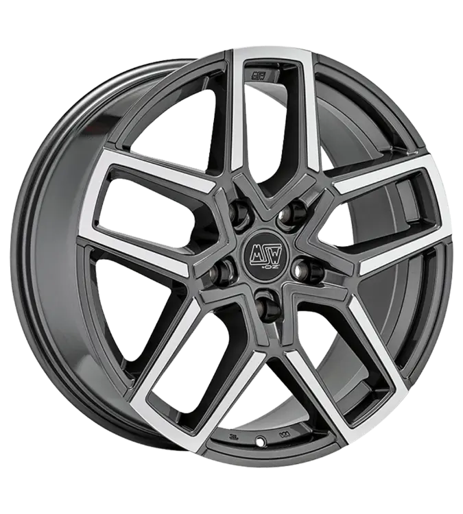 MSW 52 Grey Polished 8,50x20 5x120,00 ET41,50
