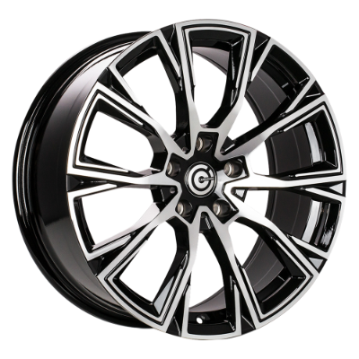 Carbonado Trophy Black Polished 8,00x19 5x112,00 ET27,00