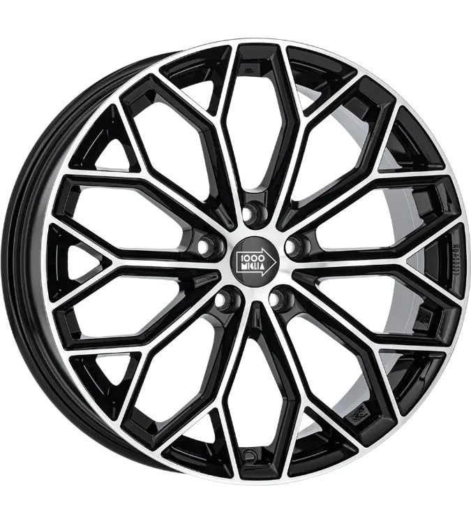 Mille Miglia MM1030 Black Polished 7,50x17 5x112,00 ET45,00